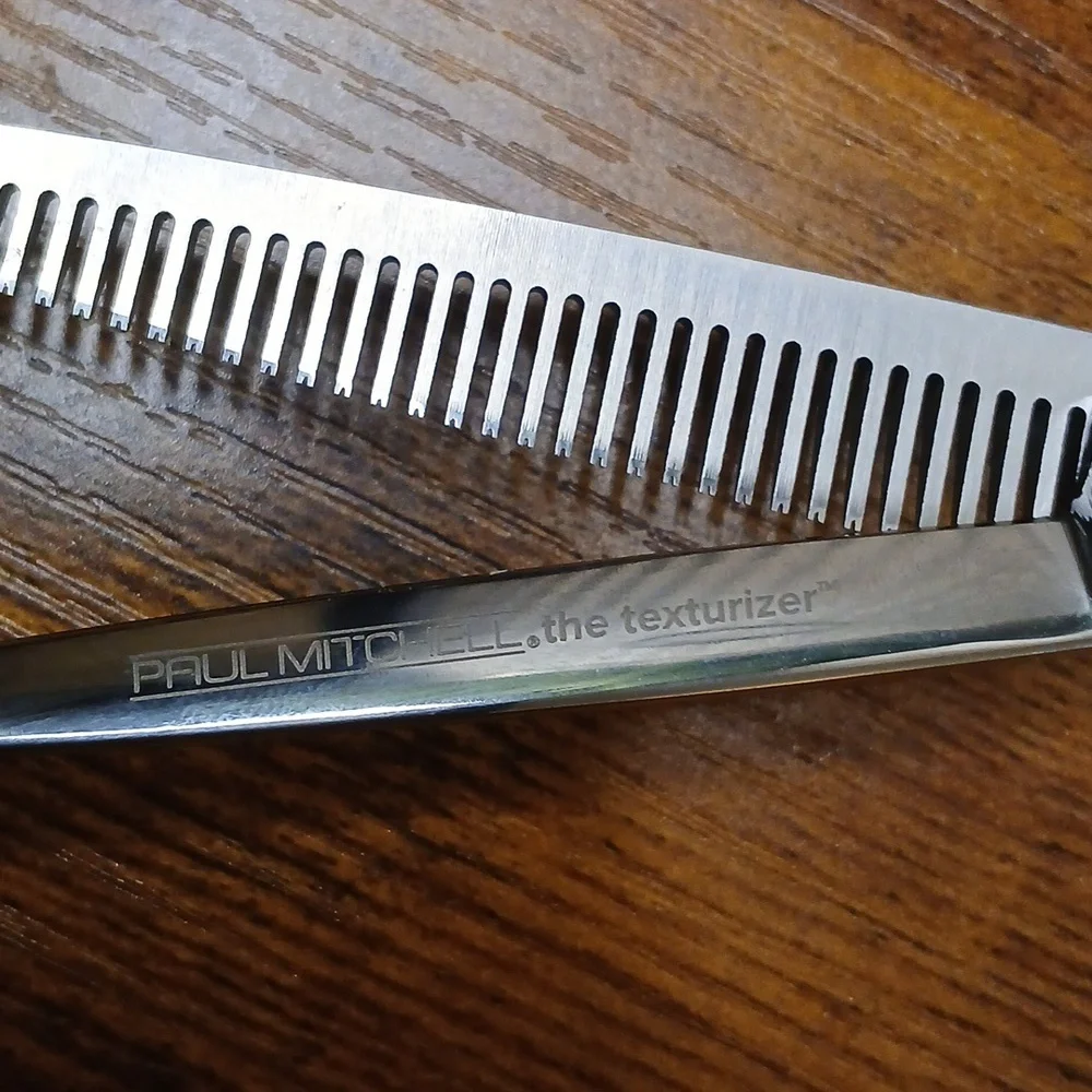 Brand New PAUL MITCHELL RIGHT HANDED Silver Hair Thinning Scissors - Picture 6 of 7